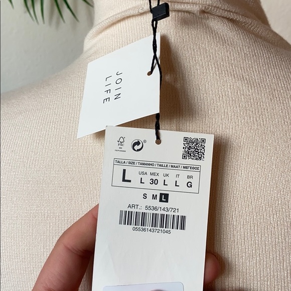 [Zara] cream turtle neck - Picture 5 of 5